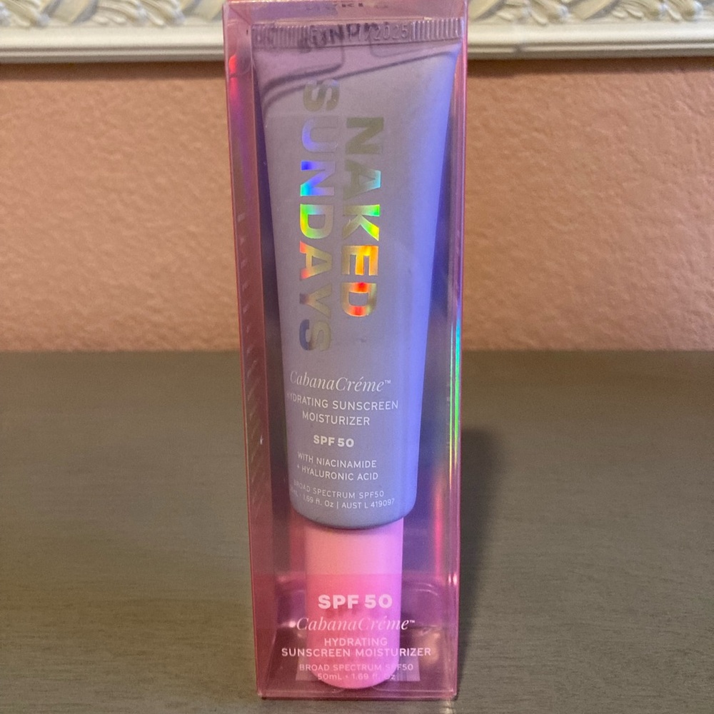 Naked Sundays CabanaCrème Hydrating Sunscreen Moisturizer SPF 50